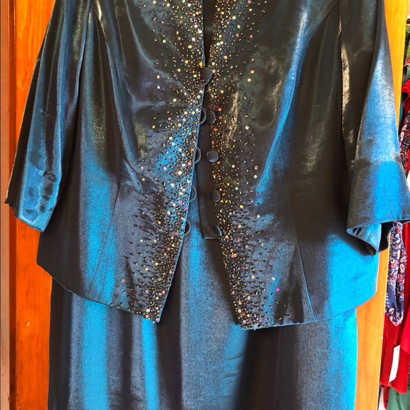 Women’s 2-piece Mother of the Bride Turquoise 16P - Picture 6 of 16